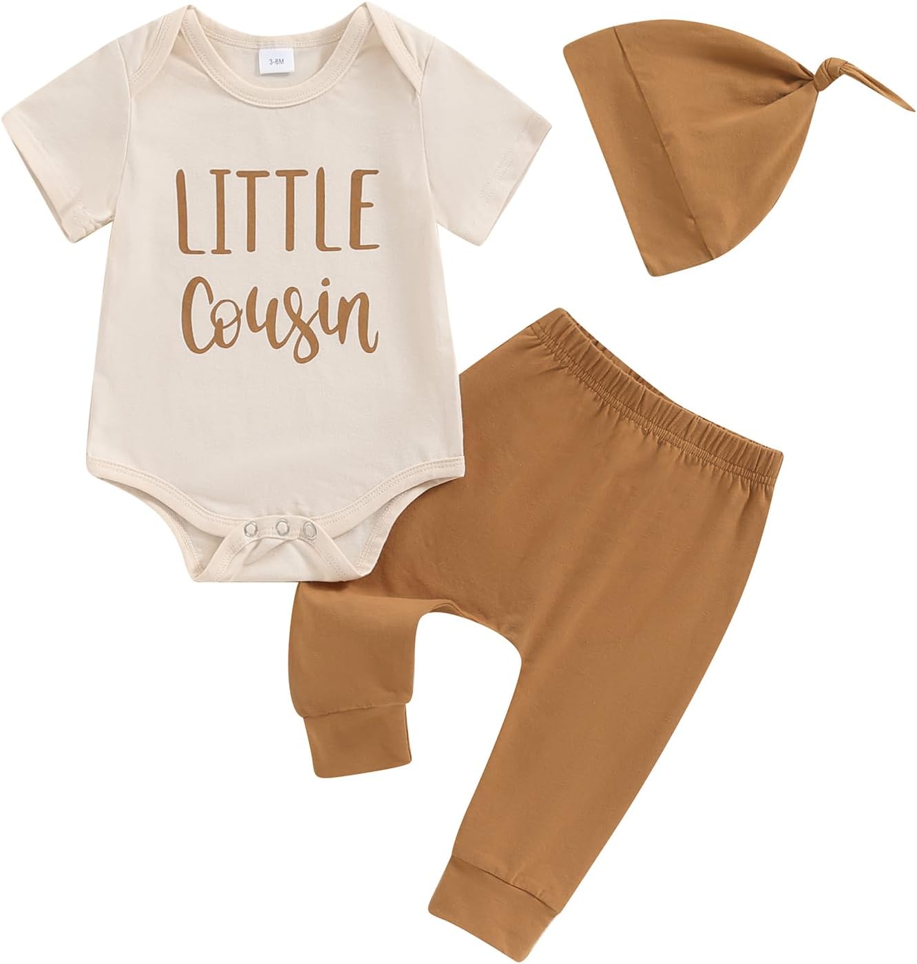 Little Brother Newborn Outfit 3PCS Set