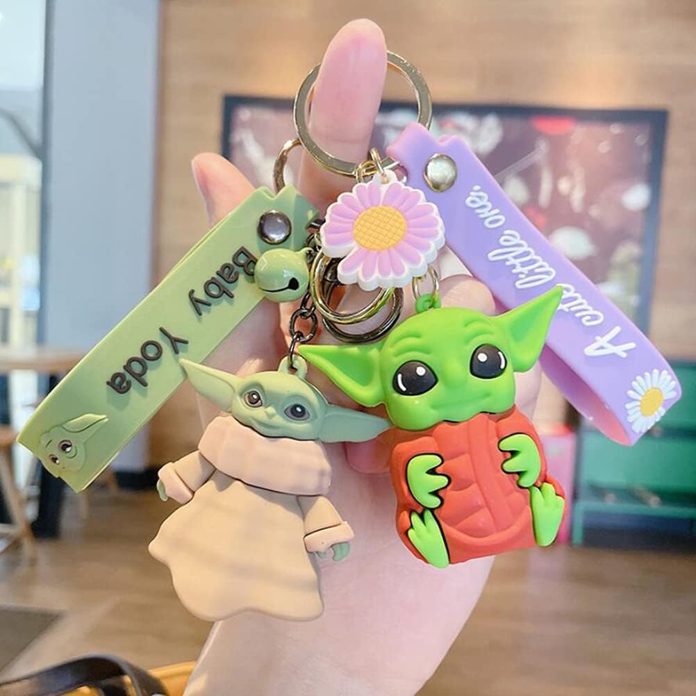 Yoda the Child Keychain - Lightweight Durable for Kids
