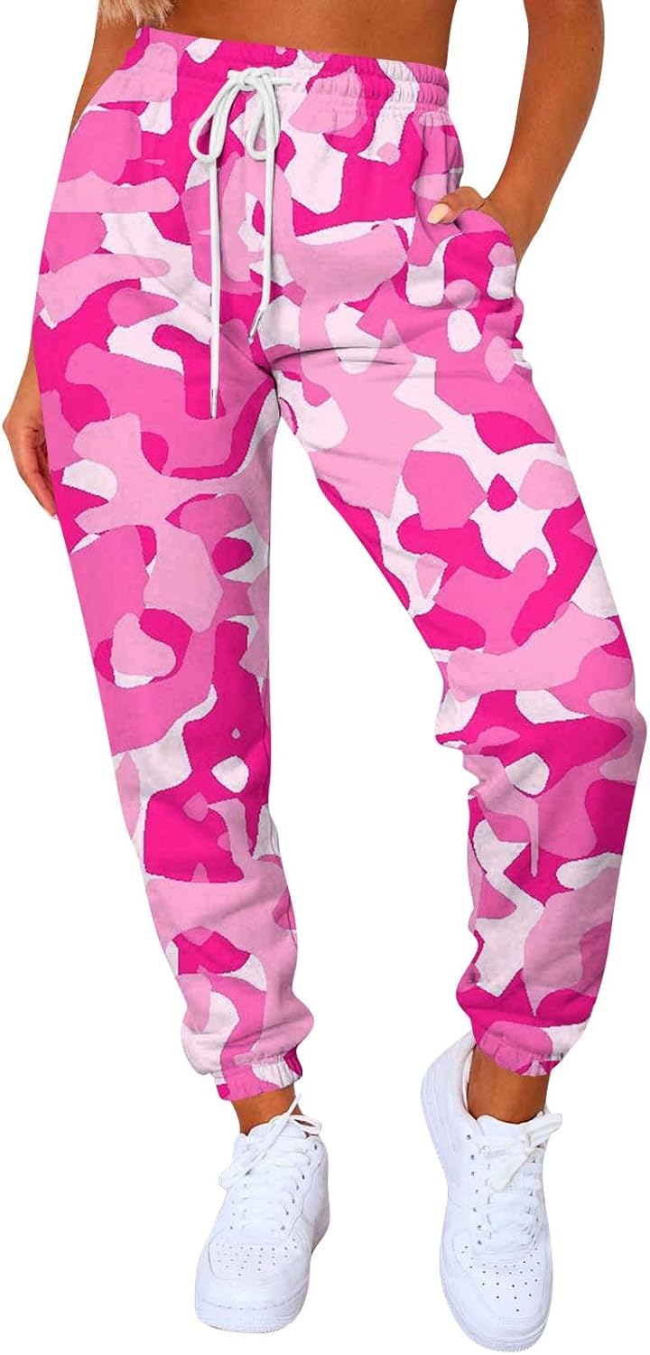 Premium Wide Leg Cargo Sweatpants for Women