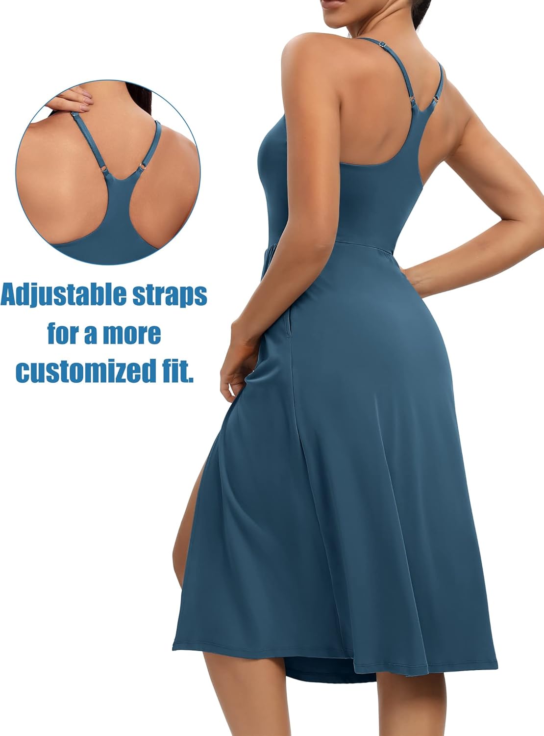 Ewedoos Adjustable Athletic Dress for Women Tennis Golf Outfits