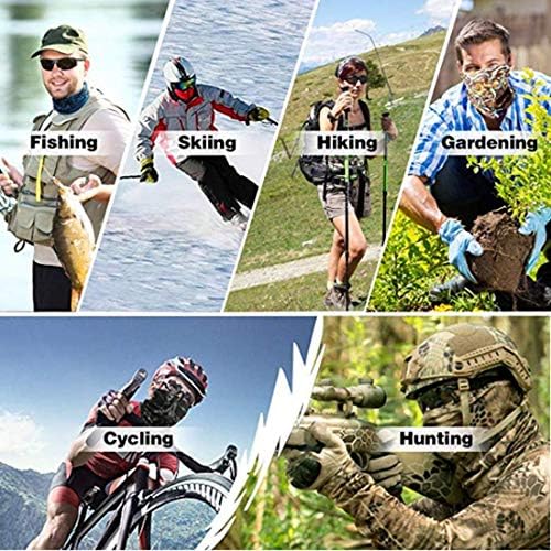 TERNNK Seamless Neck Gaiter UV Protection Scarf