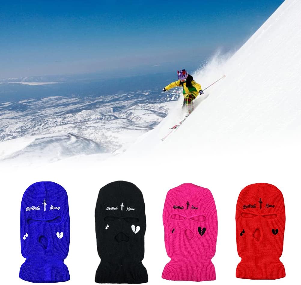 ADSE Ski Mask Dad Gift 3-Hole Balaclava for Ski Camping Fishing