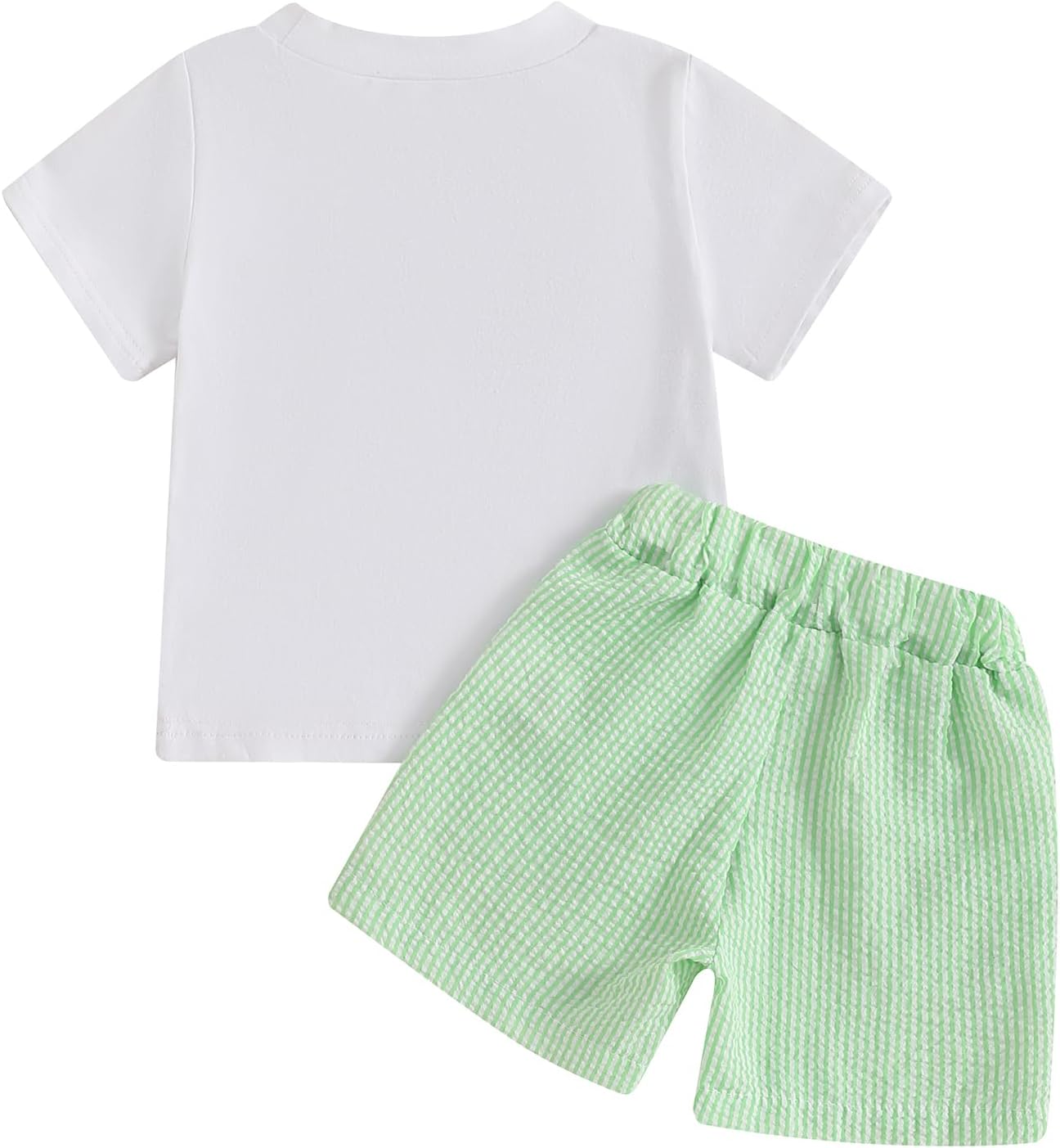 Golf Shorts Set Boys Girls Summer Embroidery - Licupiee
