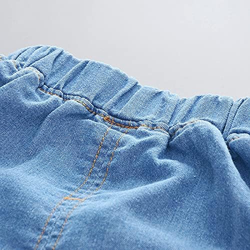 Adorable Baby Set Denim Watermelon Rays Tank Shorts
