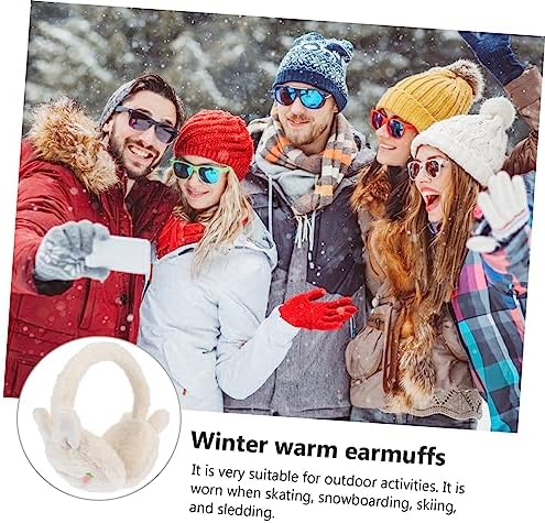 Warm Earmuff for Women Soft Furry and Durable for Winter