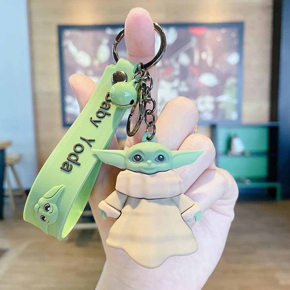 Yoda the Child Keychain - Lightweight Durable for Kids