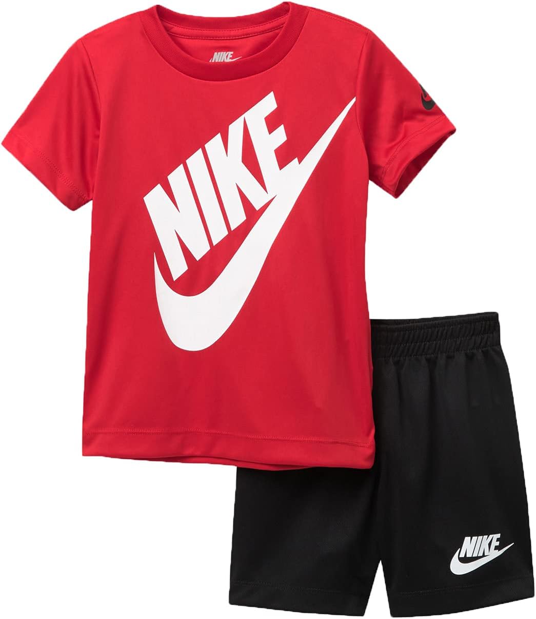 Nike Baby Boys 2-Piece Shorts Set Outfit - University Red 24 Months