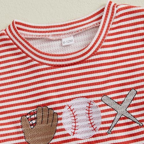 DSOKUHIB Toddler Baseball Outfit for Boys and Girls