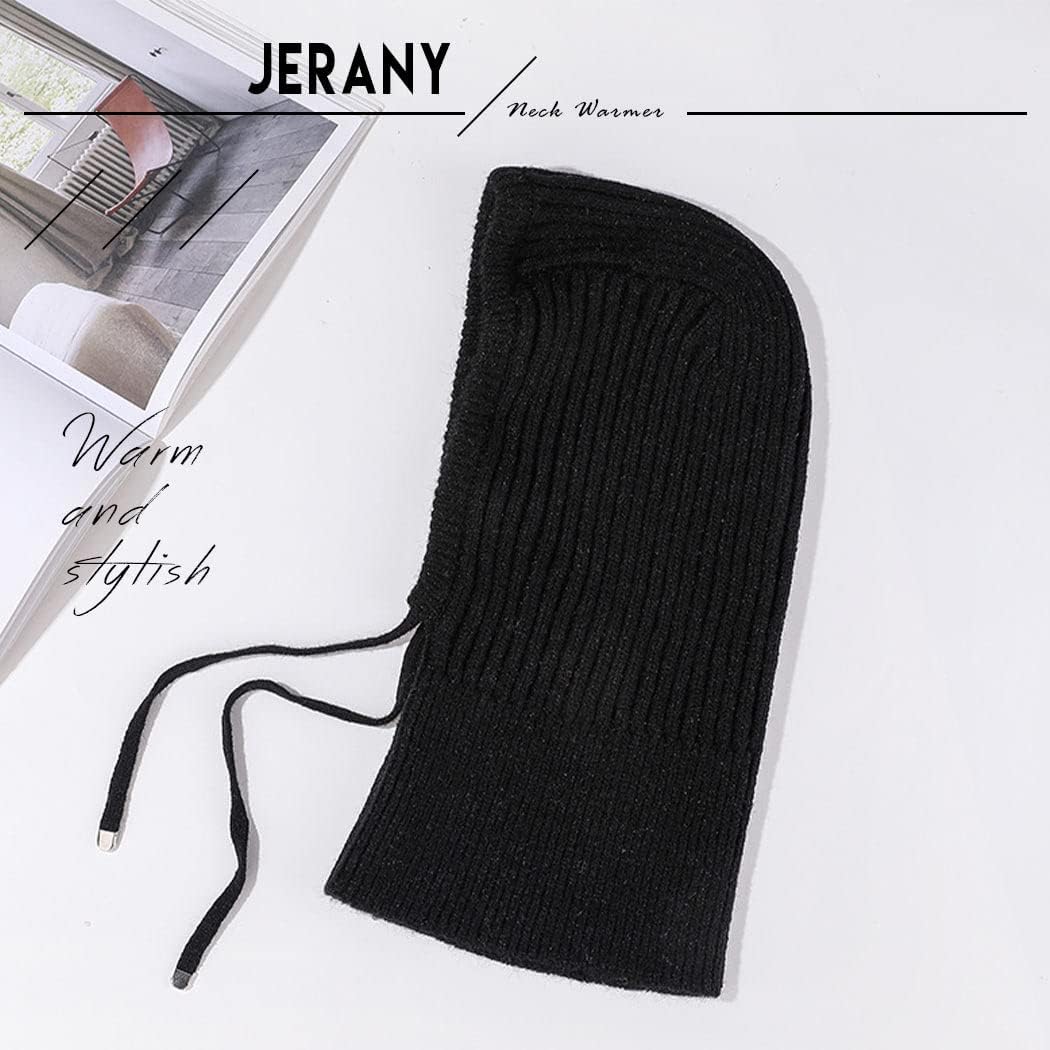 Jerany Balaclava Knit Winter Hat Scarf