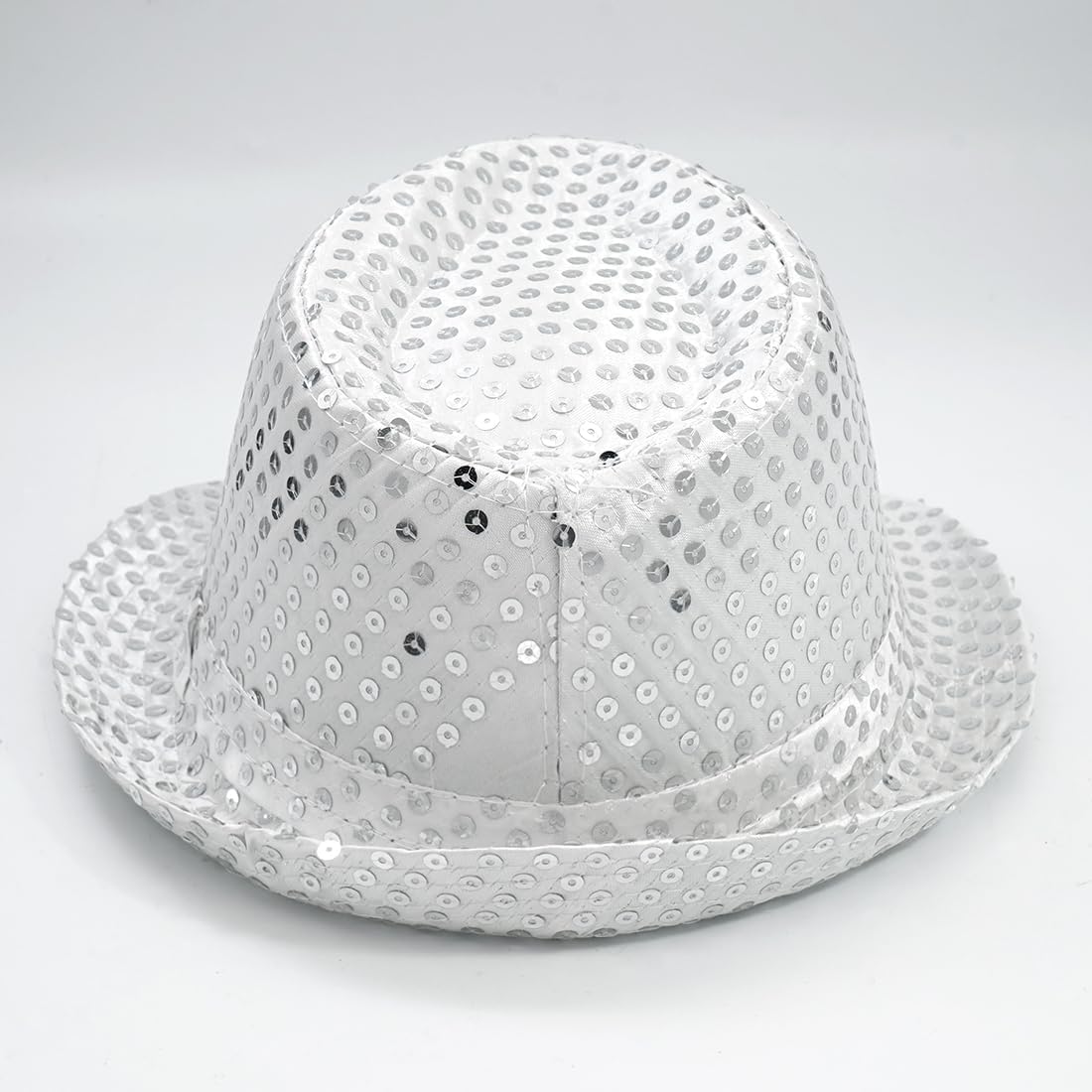 GLOWING SEQUINS FEDORA HAT