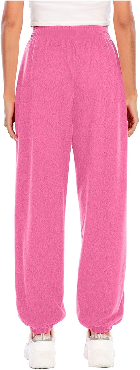 High-Waisted Gray Joggers for Women Perfect for Summer Field Days