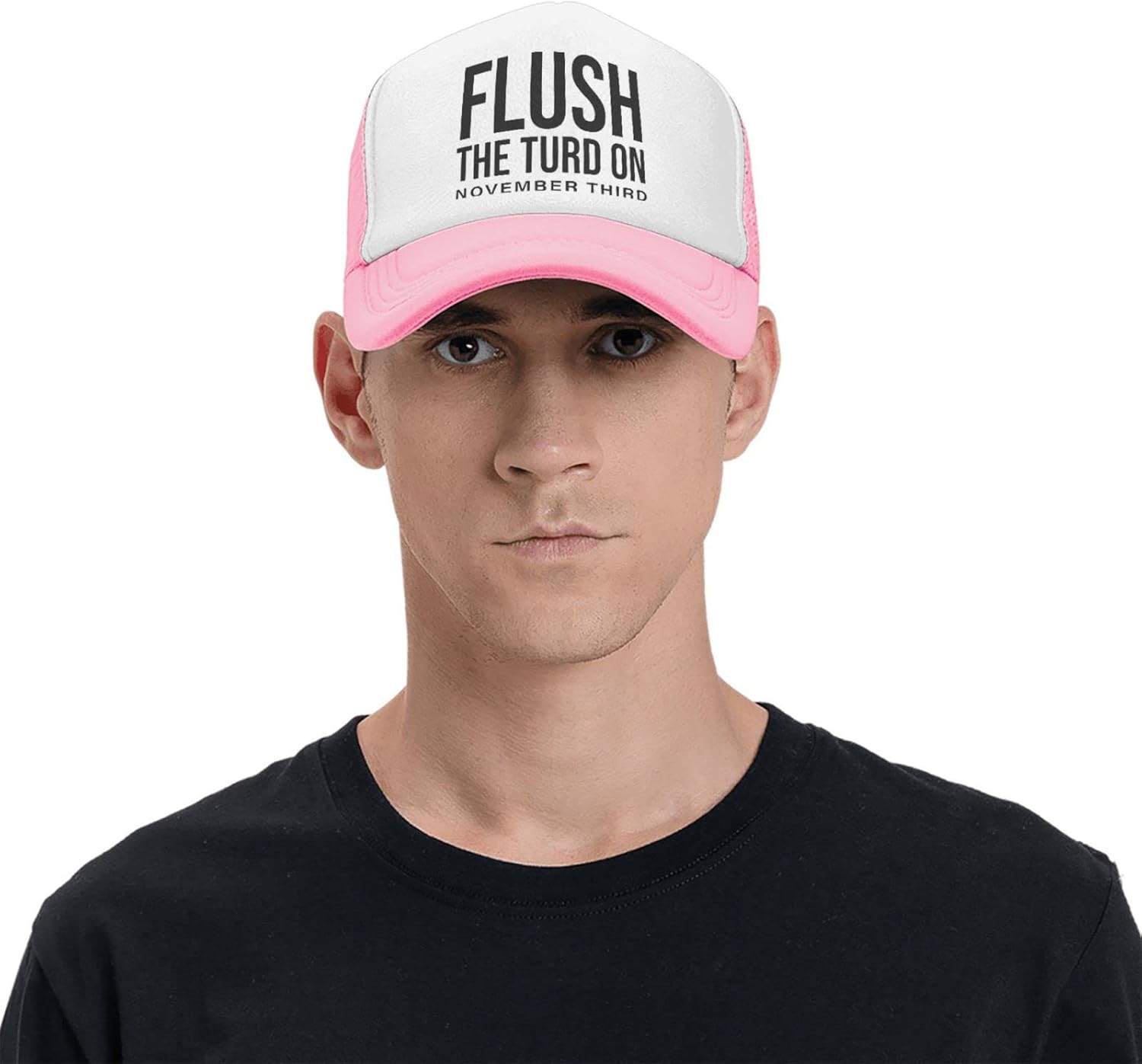 Funny Baseball Cap Adjustable for Men Women Pink