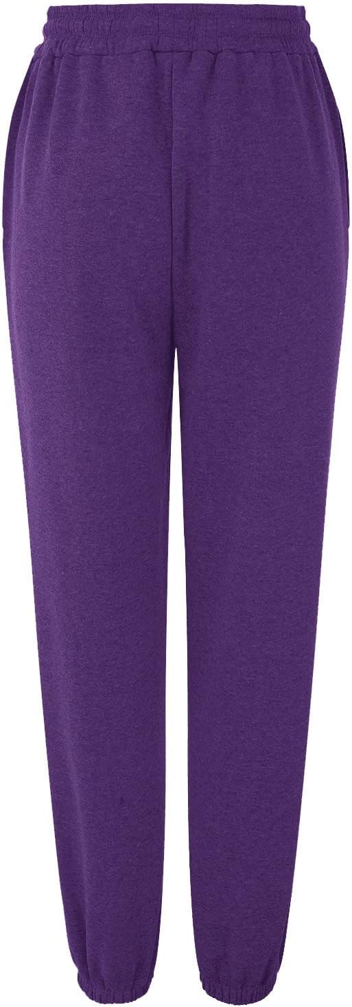Womens Cinch Bottom Sweatpants High Waisted with Pockets