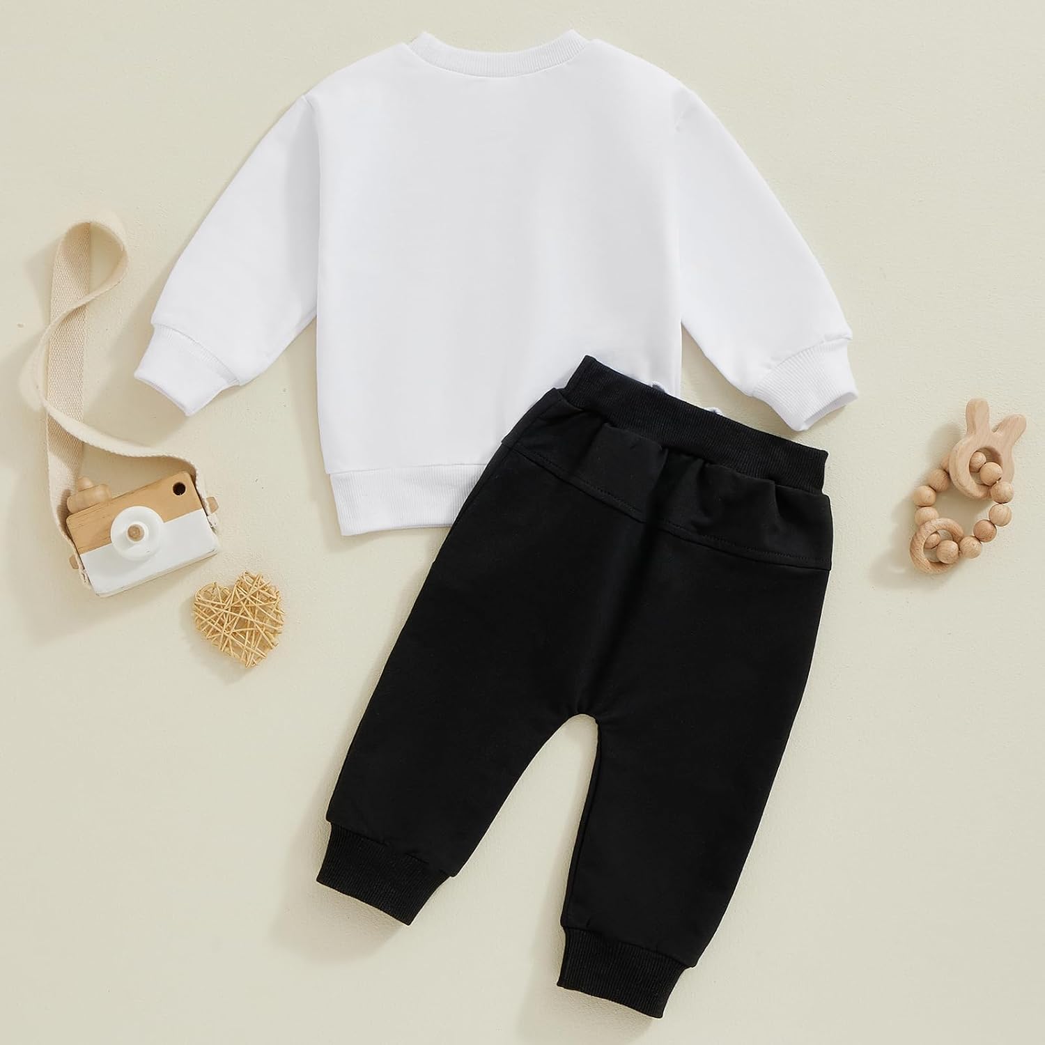 Long Sleeve Baby Boy Outfit - Cozy Winter Set for Toddler