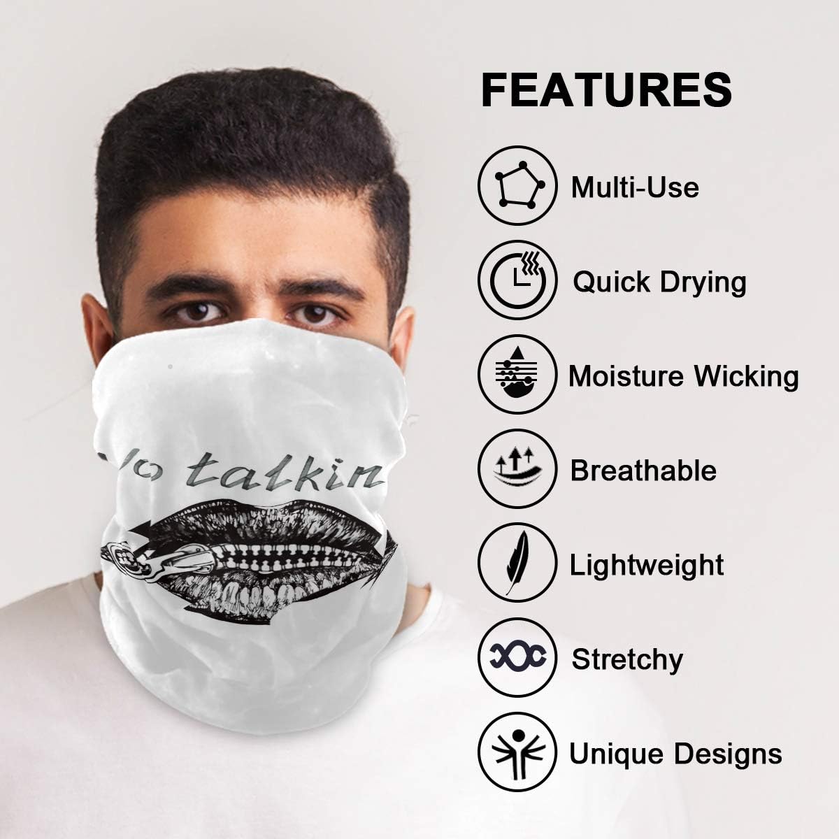 Multi-Use Face Bandana Scarf