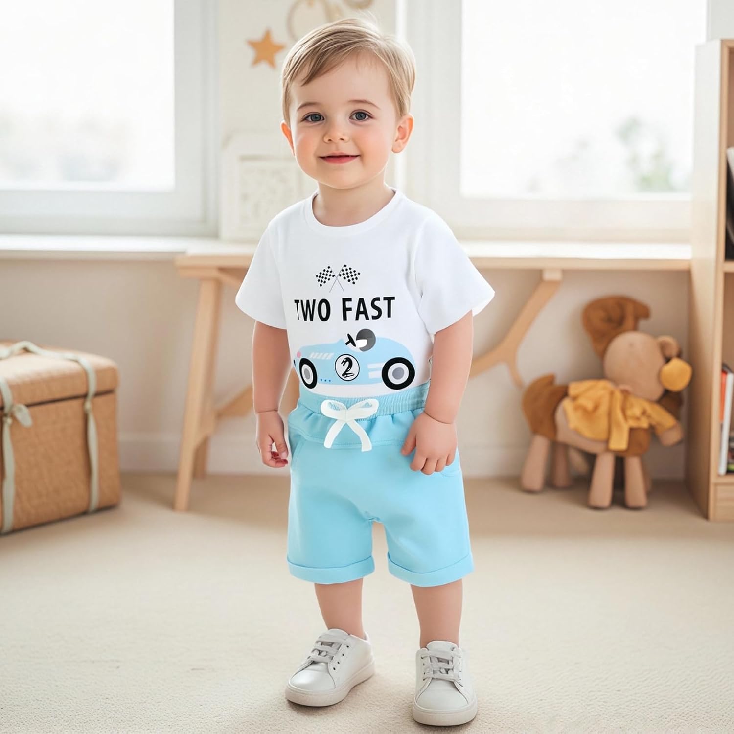 Kupretty Toddler Boy Birthday Outfit