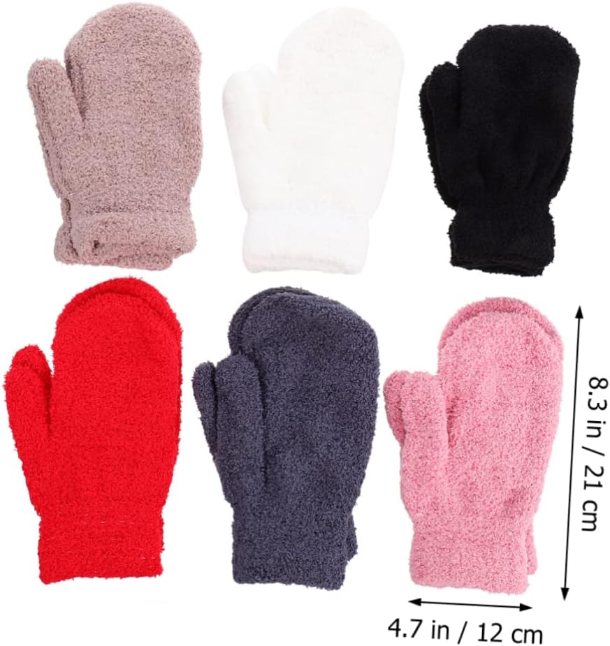 SAFIGLE Half Fleece Mittens