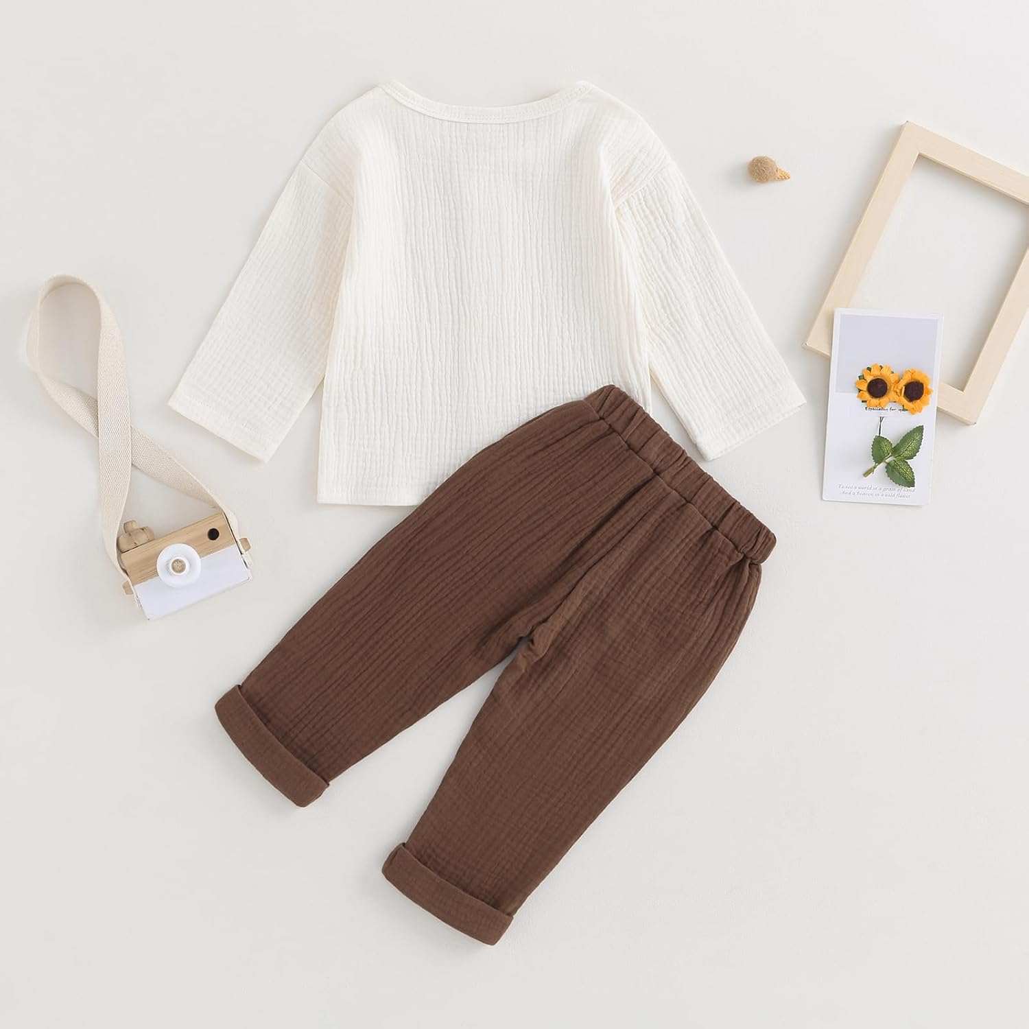 Thorn Tree Toddler Boys Girls Fall Outfits Set