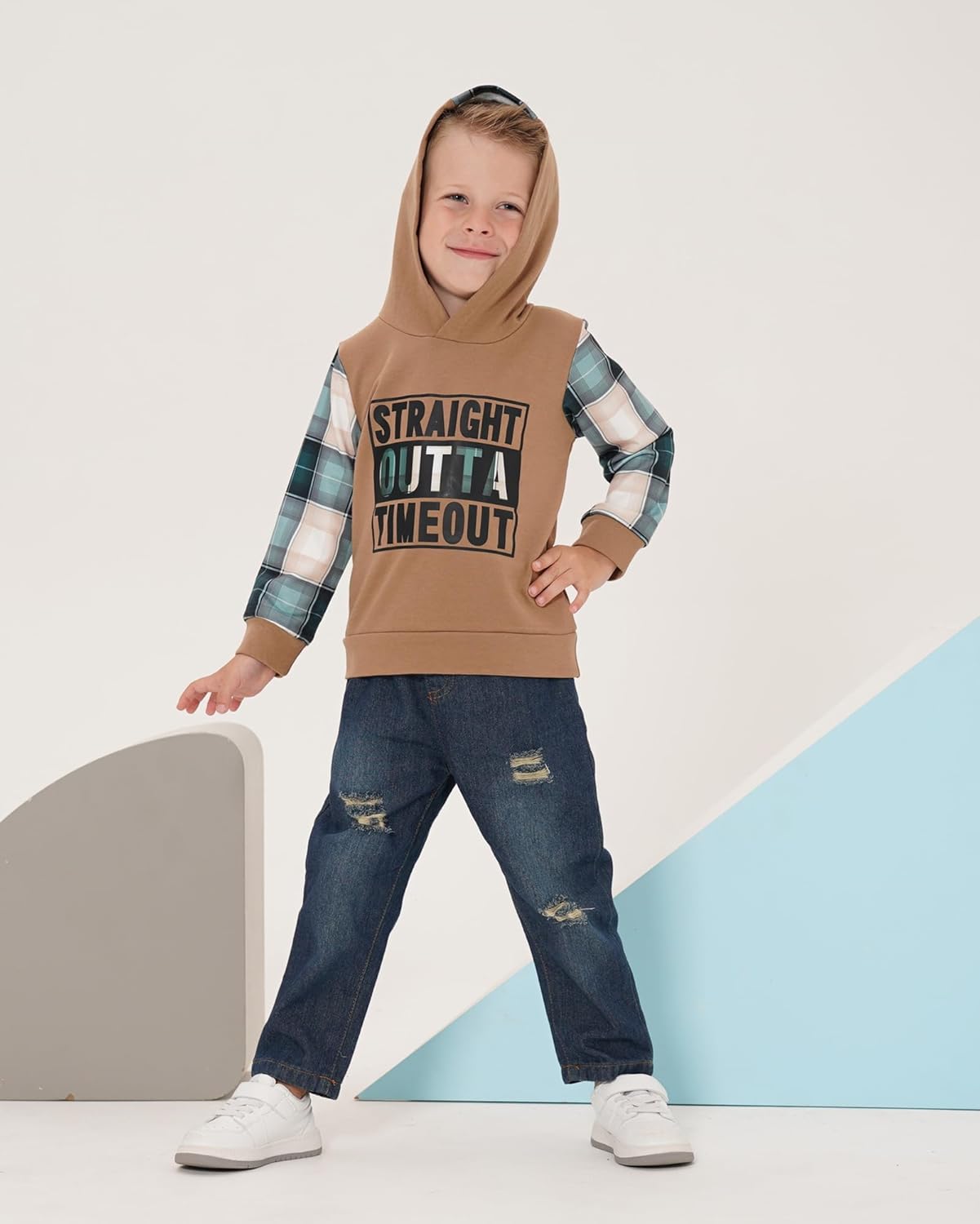 Saeaby Boys Cool Winter Outfit Set