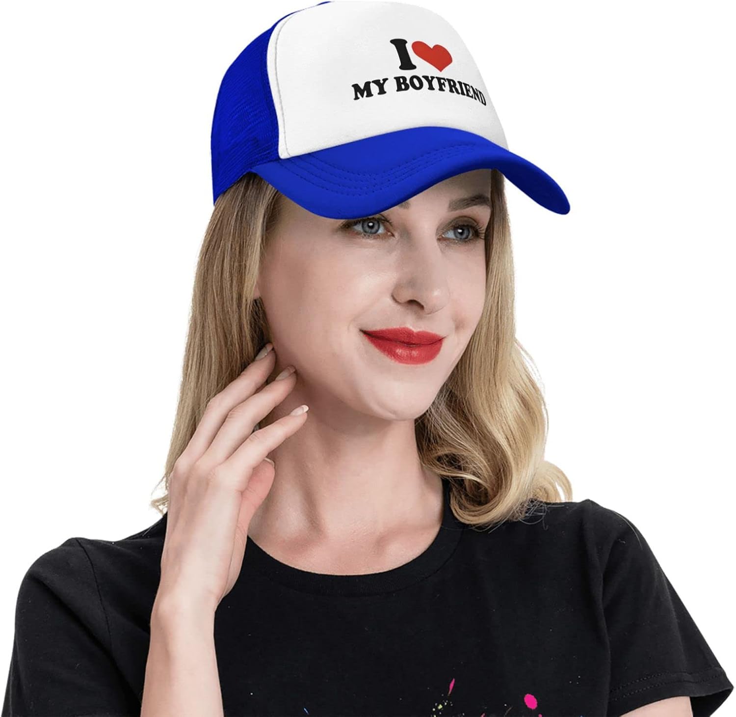 Adjustable Hiking Baseball Cap for Women Men Funny Fisher Hat