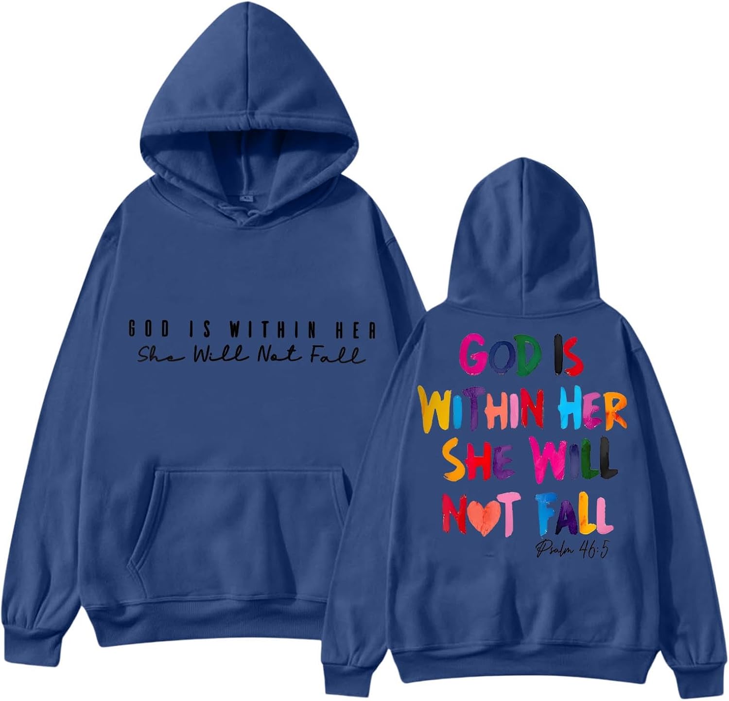 God is Within Her Jesus Hoodie