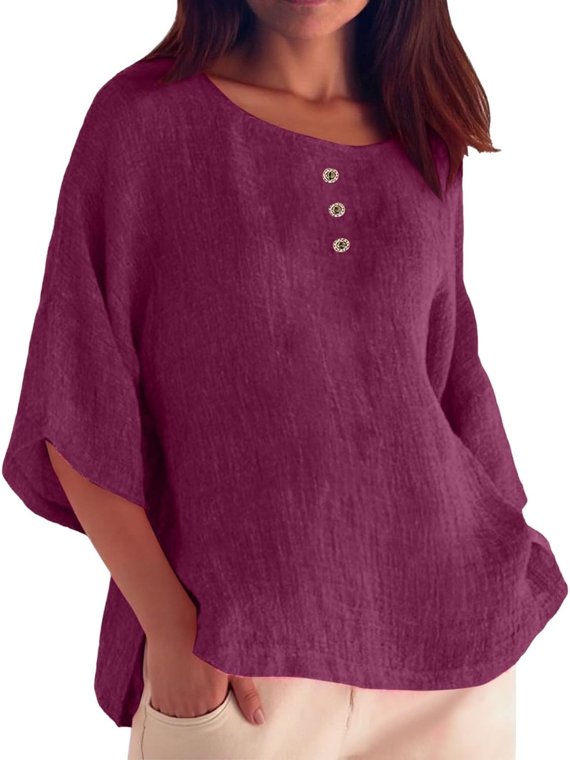 Fragrant Linen V-Neck Tank