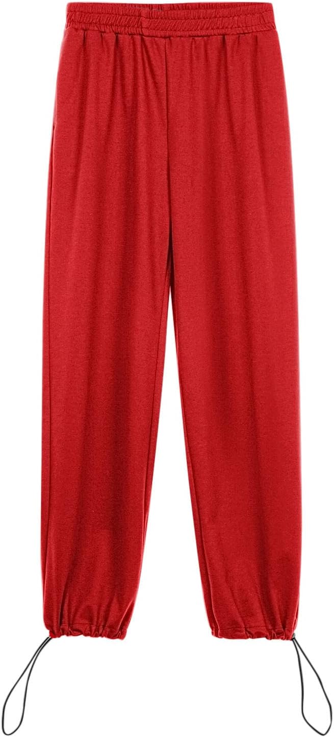 High Waist Baggy Womens Pullover Joggers