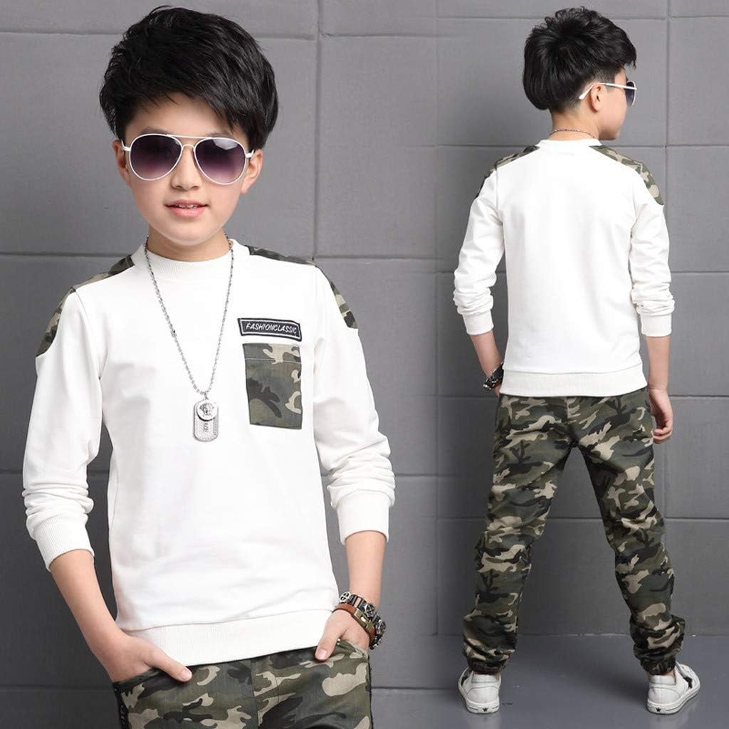 Organic Cotton 2-Piece Set for Baby Boys Fall Clothes