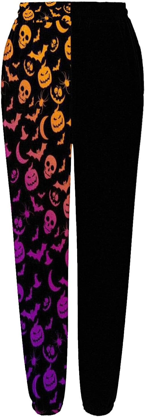 Halloween Casual Printed Pollution-Pomorphic Womens Athletic sweatpants