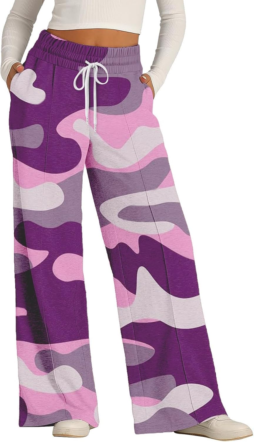 Oversized Flare Sweatpants Women