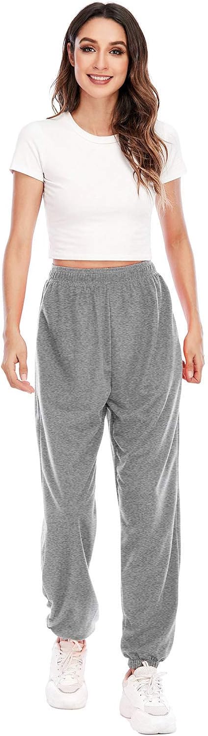 sdbrld Xs Womens High Waist Cotton Sweatpants
