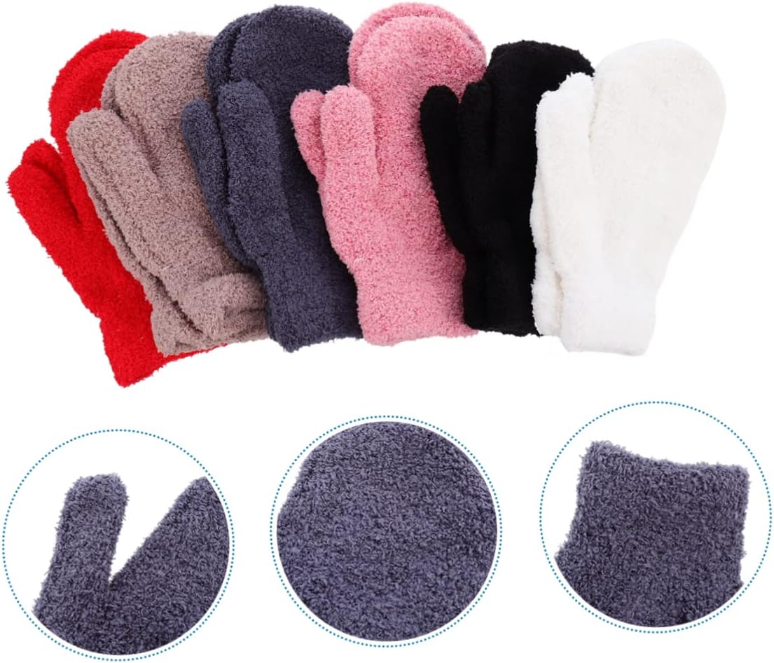 SAFIGLE Half Fleece Mittens