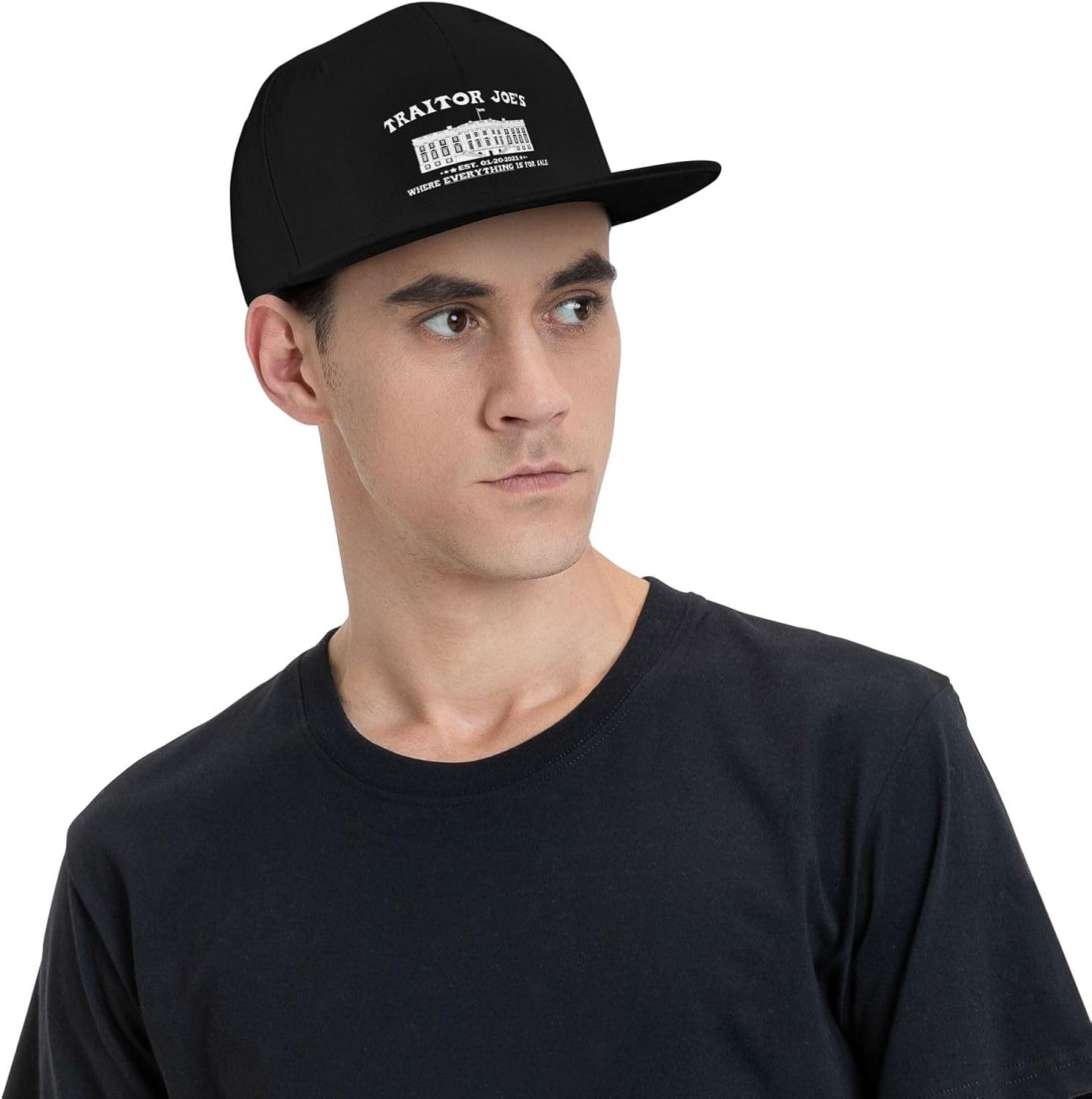 AFautiful Traitor Joes Flat Bill Cap