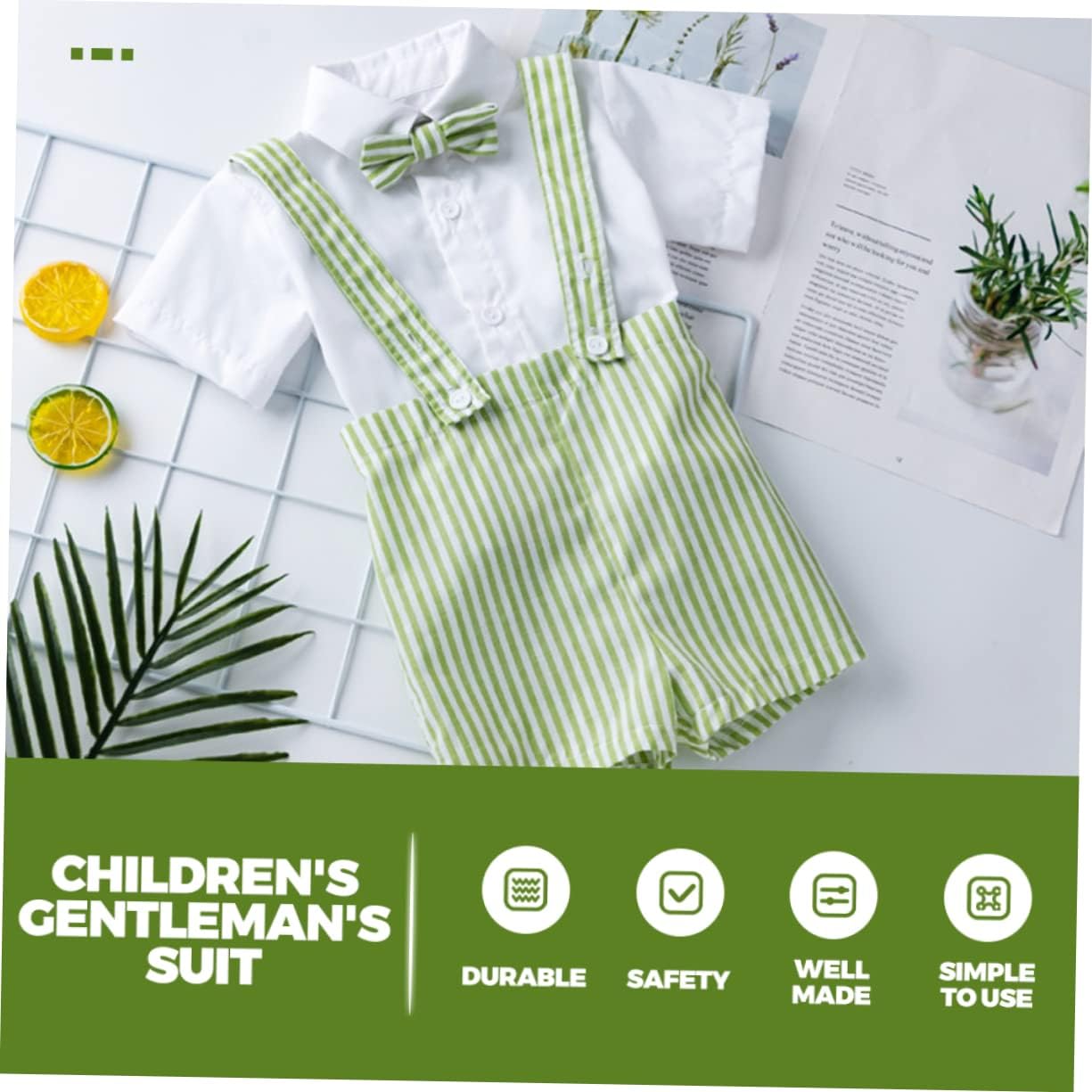 LIFKOME Boys Suit - Trendy Comfortable for Kids