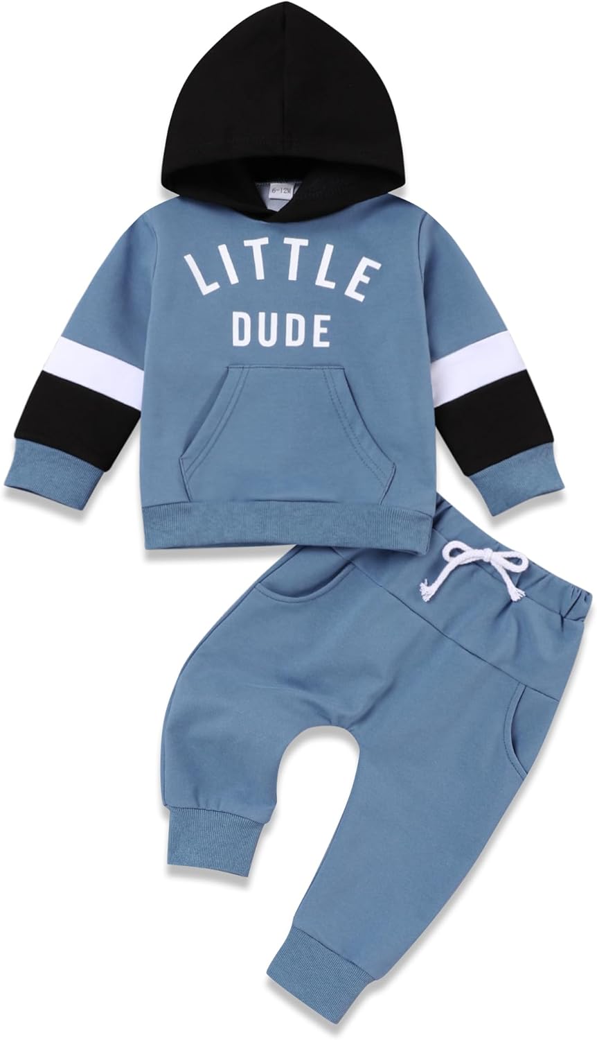 Oklady Toddler Boys Clothing Set Autumn Sweatsuit