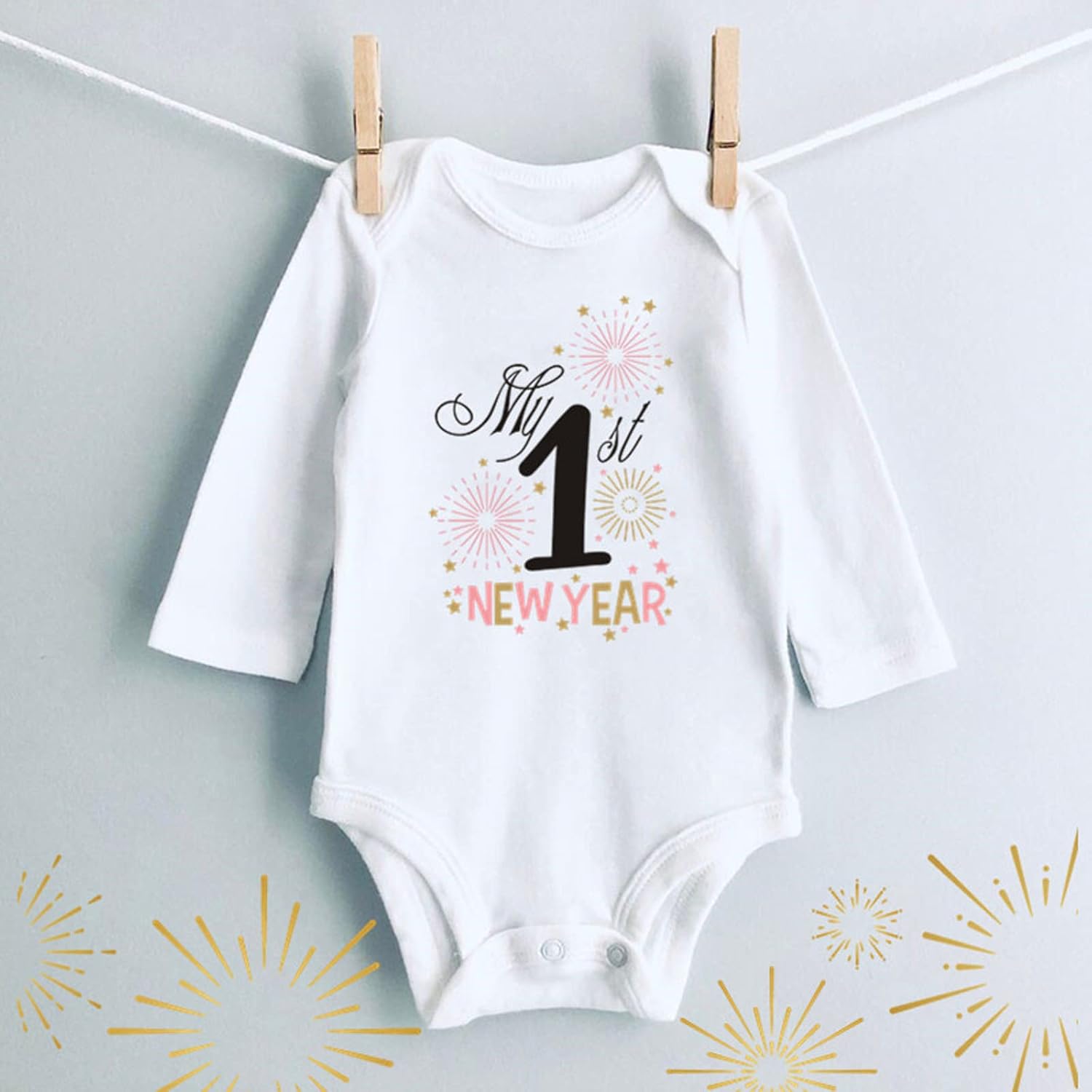 New Year Baby Outfit Set