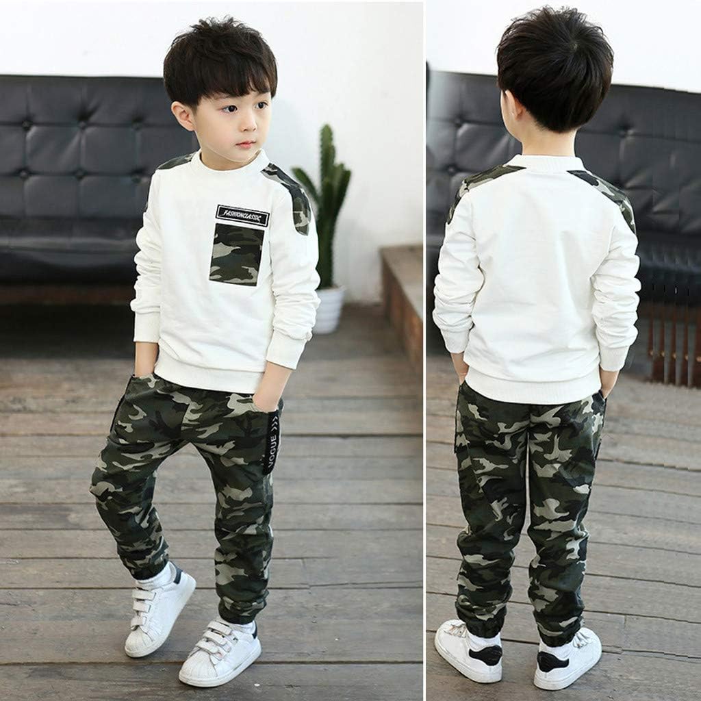 Organic Cotton 2-Piece Set for Baby Boys Fall Clothes