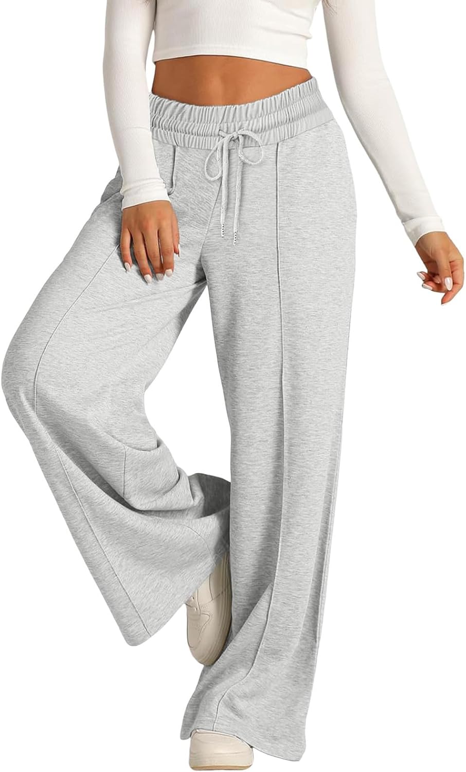 Lainuyoah Women High Waist Sweatpants Joggers