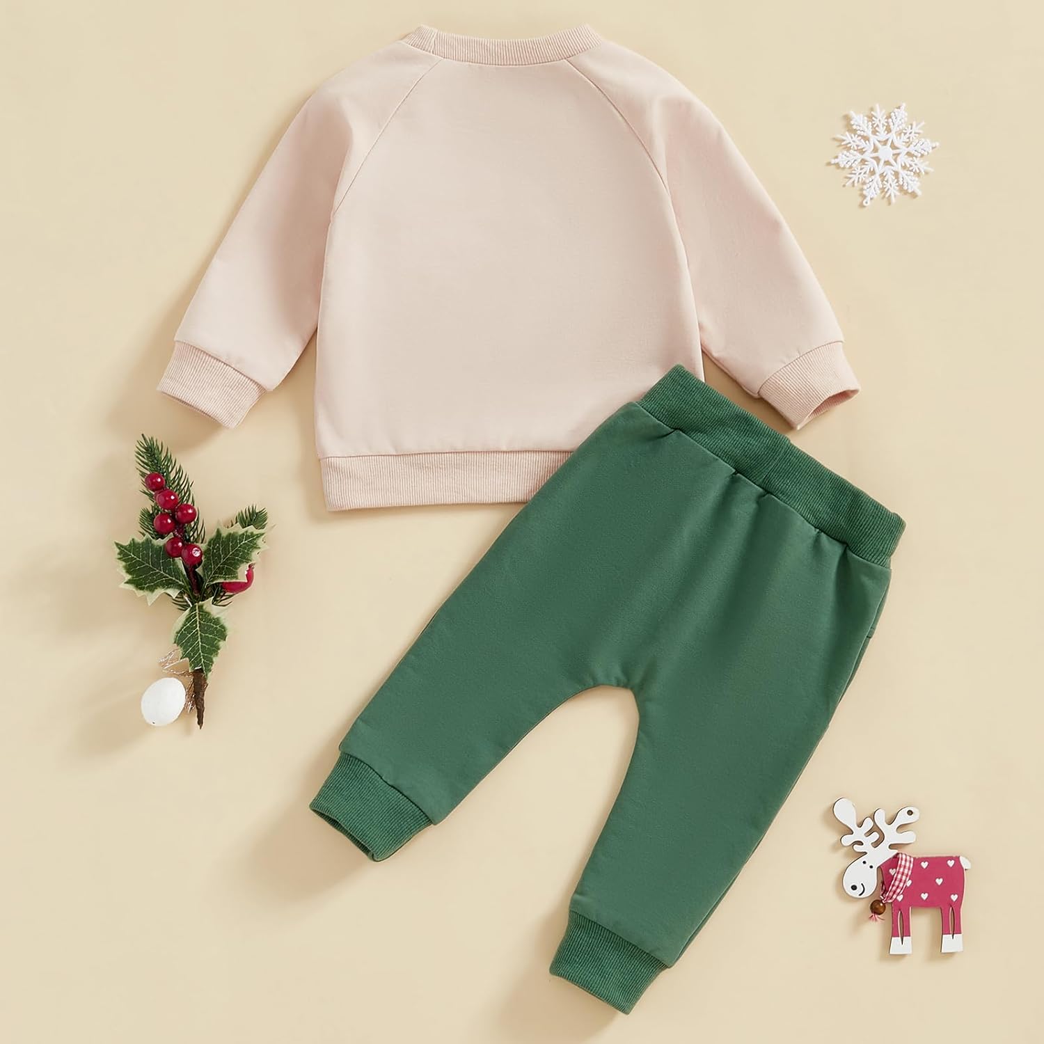 Cheerful Christmas Outfit for Toddler Boys Gingerbread Sweater