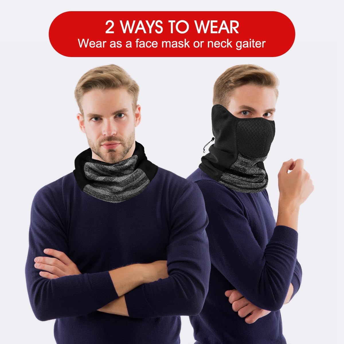 Unisex Winter Balaclava Face Cover Mask