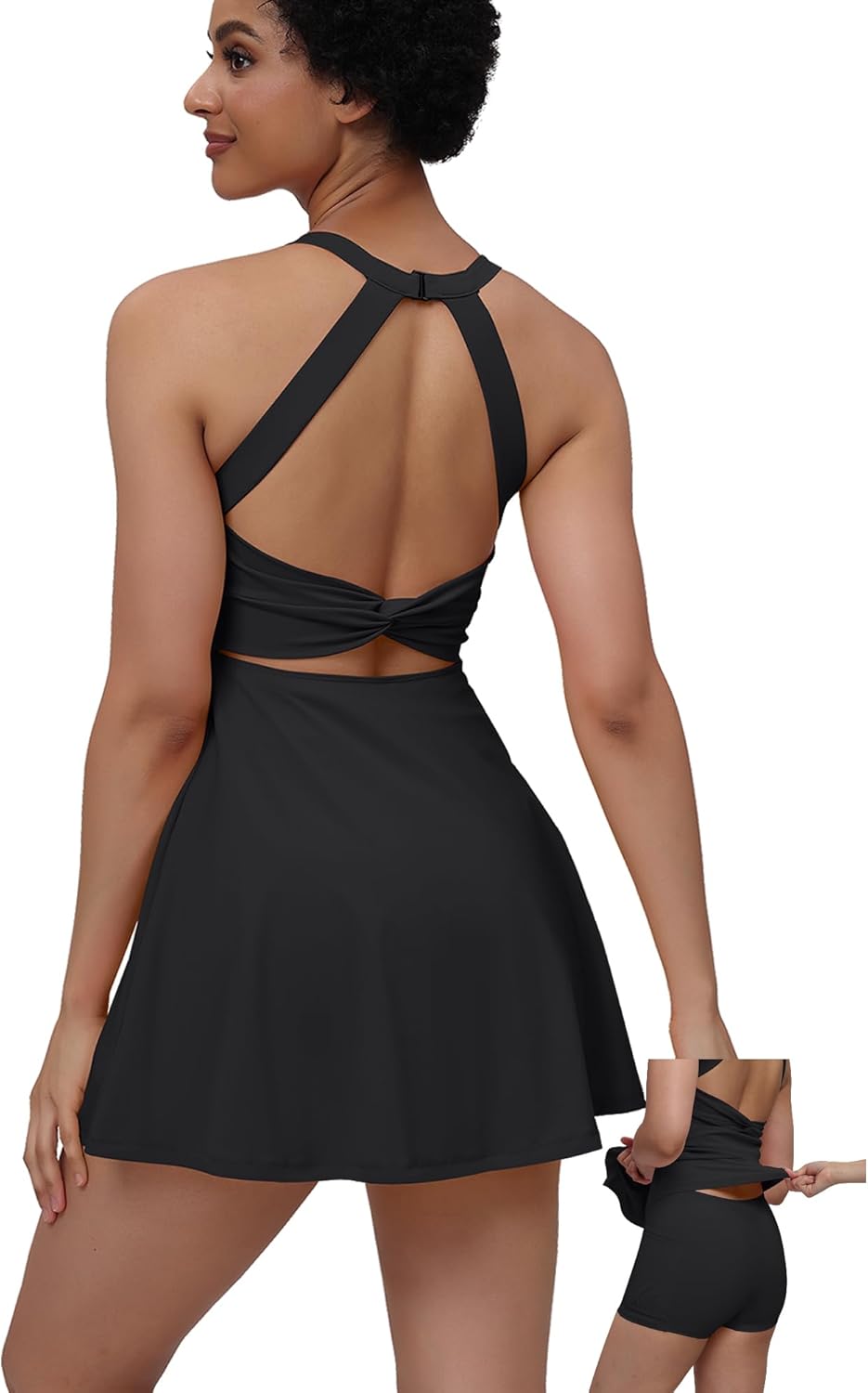 EUISVI Tennis Workout Dress