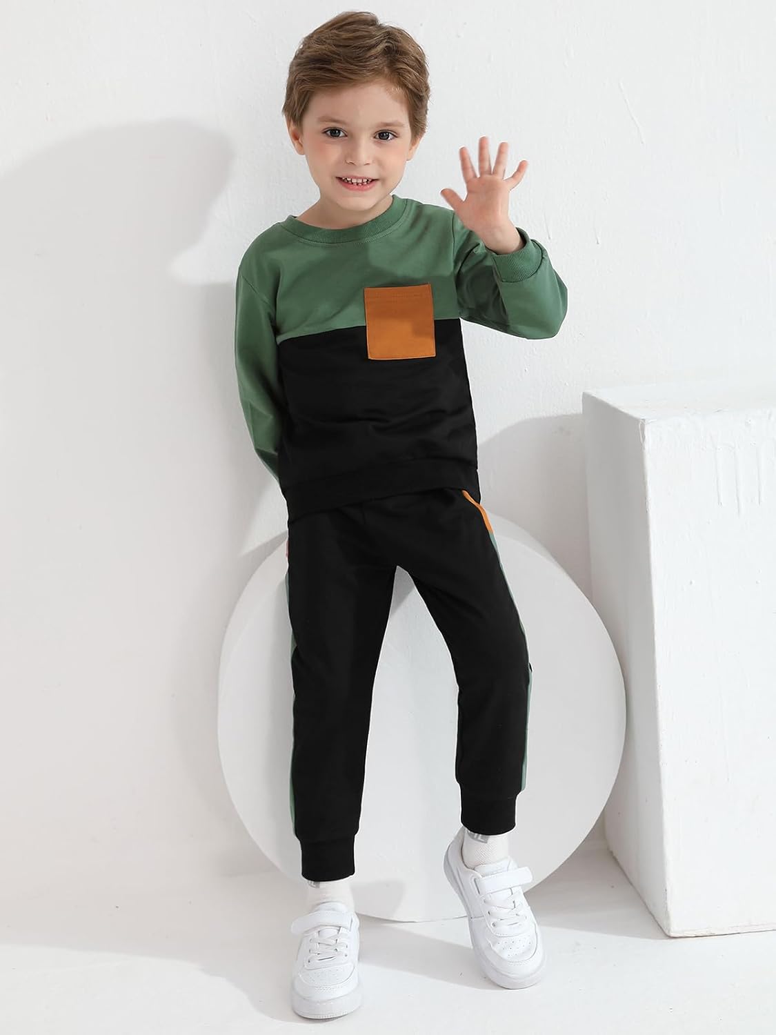 Bright Warm Fall Winter Outfit for Toddlers