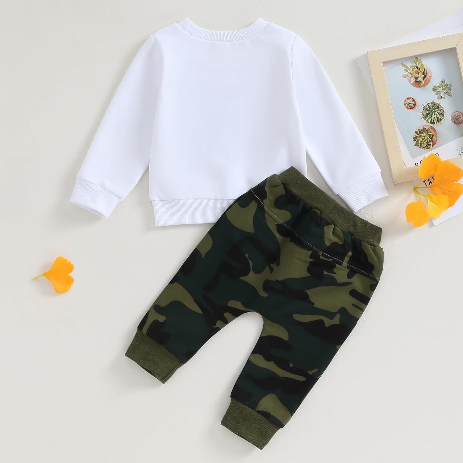 Toddler boy falling season clothing set Amnnchya