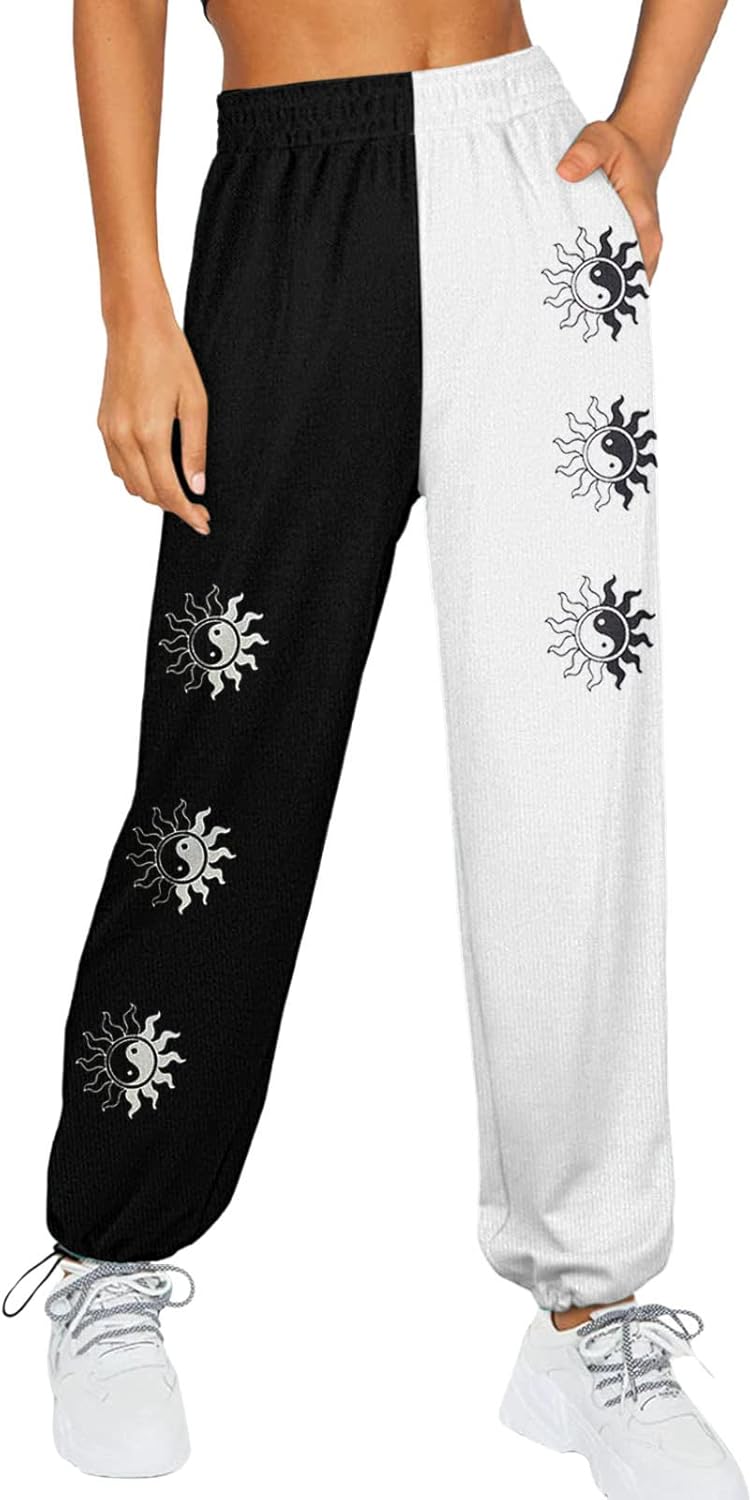 Womens High Waist Sweatpants 3 Pack for Teen Girls and Adults