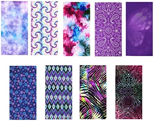 KALILY 12PCS9PCS6PCS Face Shield Headwrap