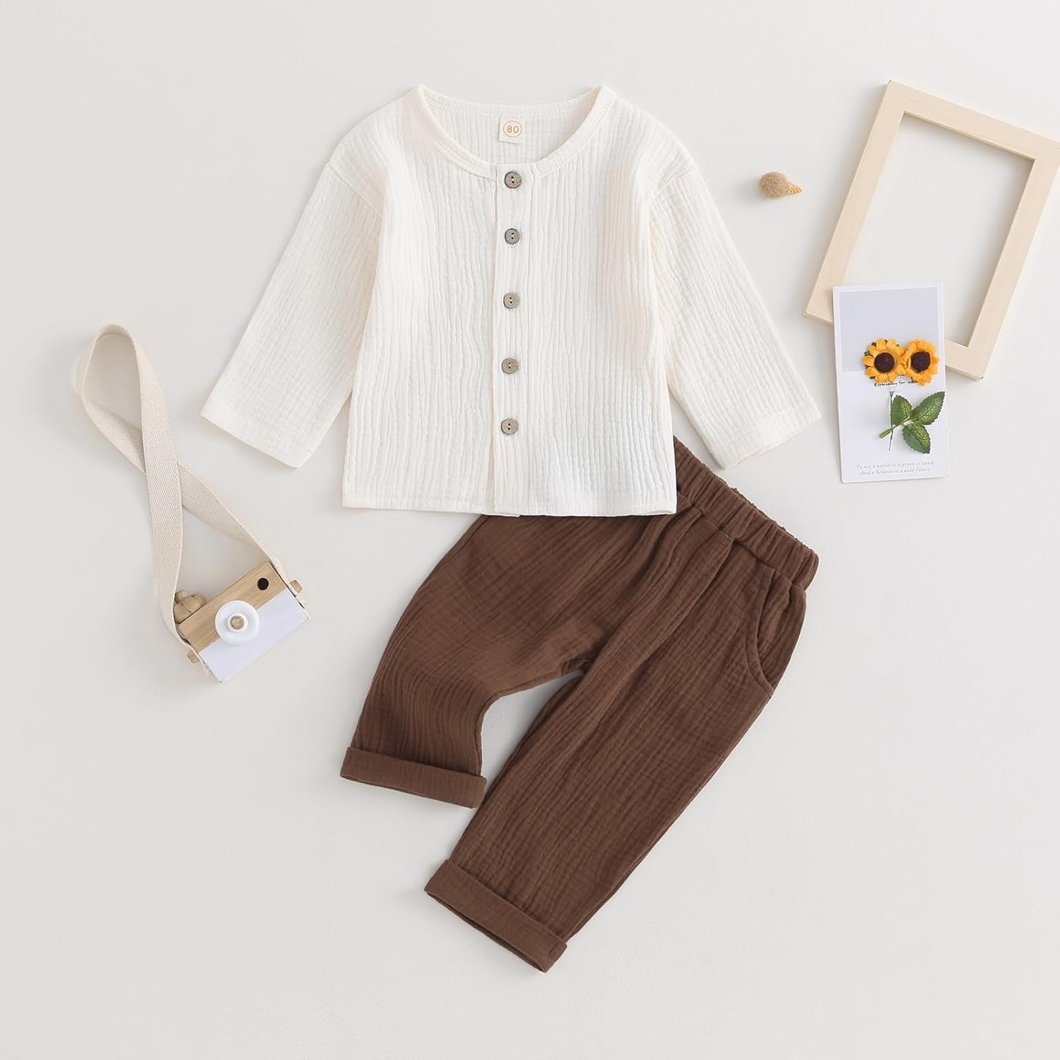 Thorn Tree Toddler Boys Girls Fall Outfits Set