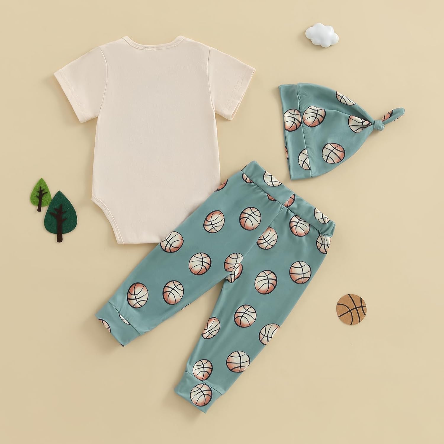 GOOCHEER Basketball Romper for Baby Boys
