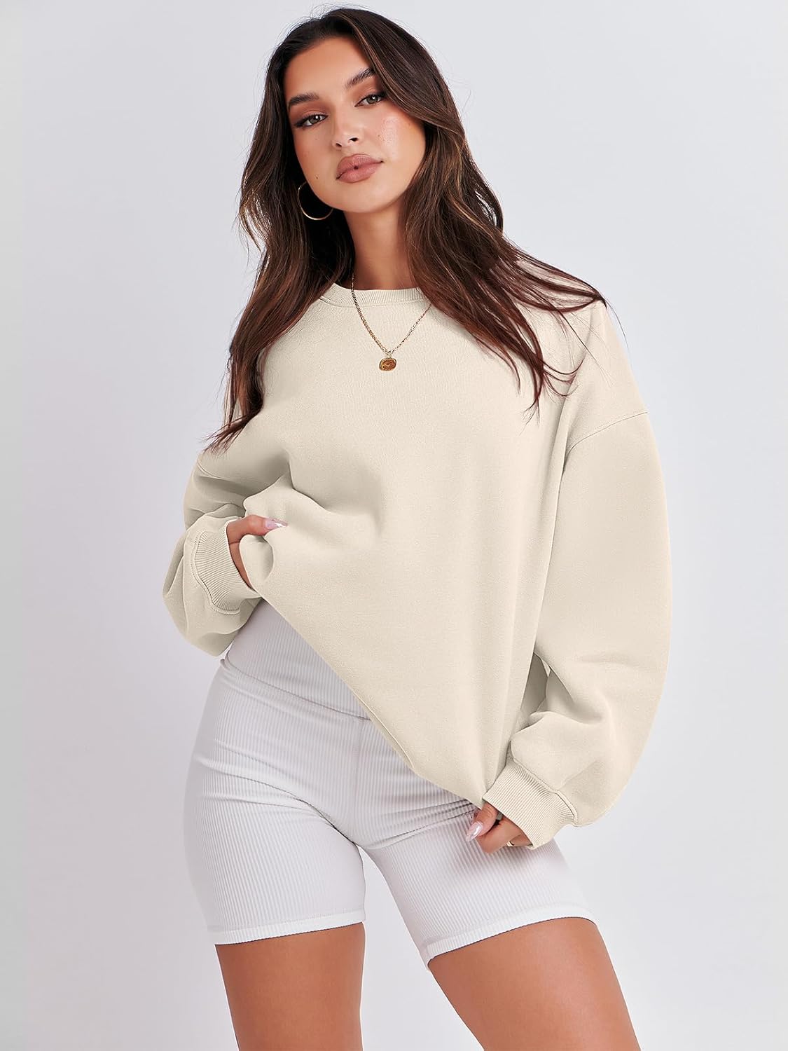ANRABESS Womens Fleece Pullover Hoodie