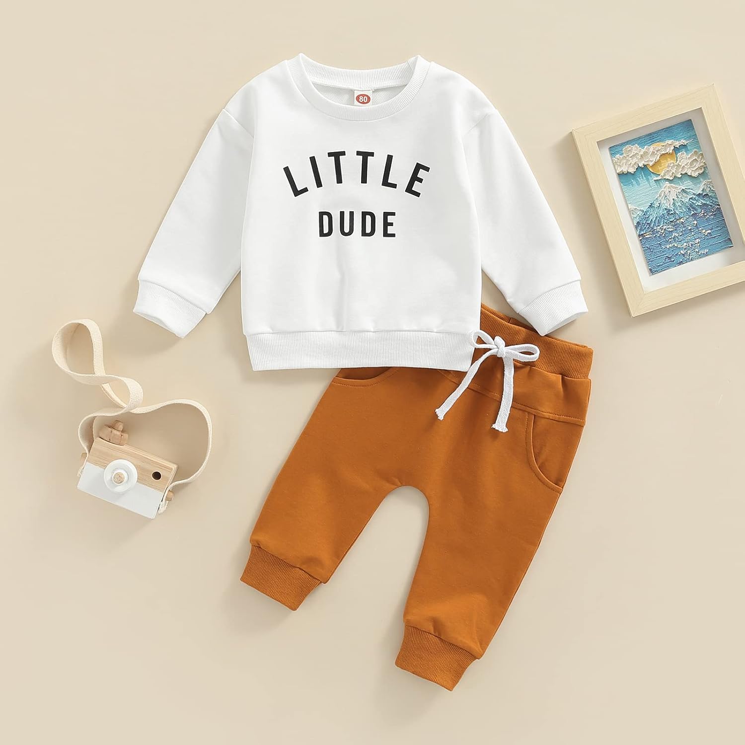 Soft_answers 2-in-1 Child Clothing Set for Babies