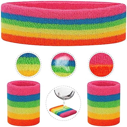 ONUPGO 80s Sport Set for Men Women Girls Boys